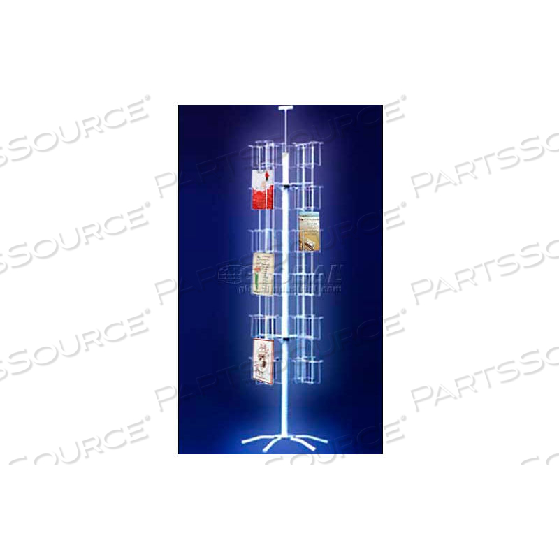 24 POCKET CARD DISPLAY by Amko Displays LLC