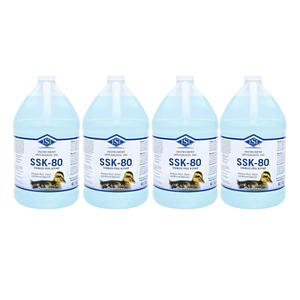 STAINLESS STEEL INSTRUMENT CLEANER CASE OF 4 GALLONS by ISI (Instrument Specialists Inc.)