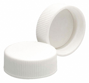 CAP 28 MM DIA WHITE PK144 by Wheaton CAP 28 MM DIA WHITE PK144 by Wheaton