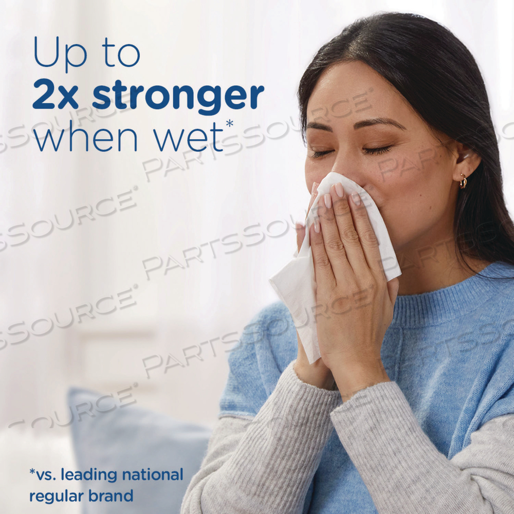 ULTRA SOFT FACIAL TISSUE, 2-PLY, WHITE, 72 SHEETS/BOX by Puffs