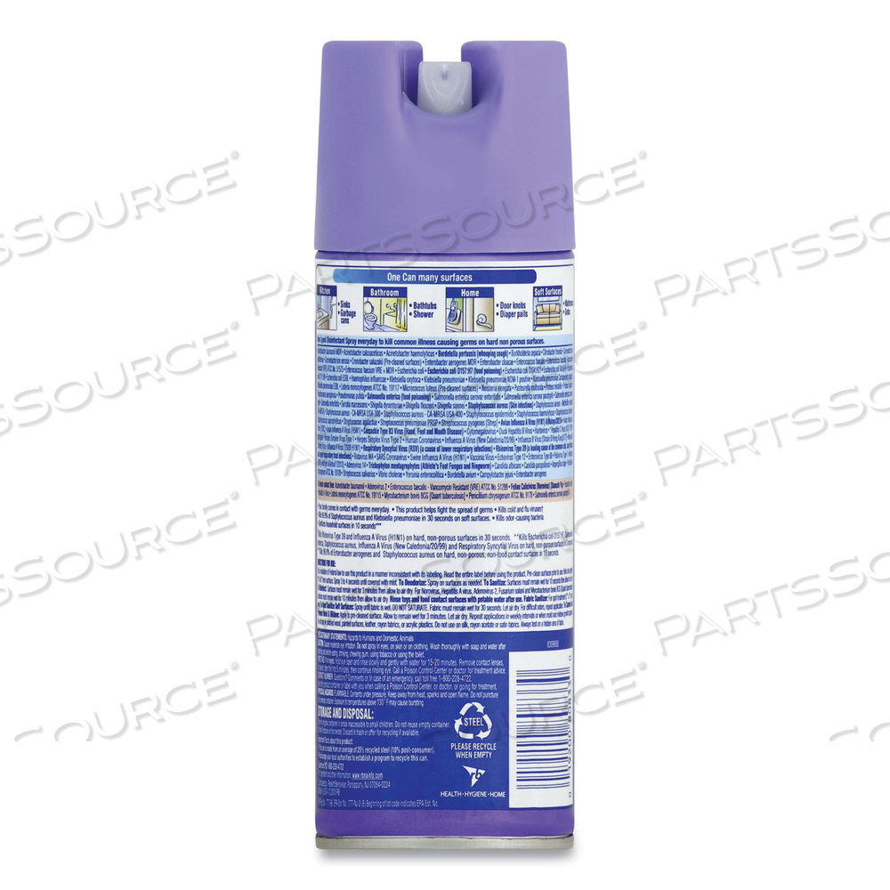 DISINFECTANT SPRAY, EARLY MORNING BREEZE, 12.5 OZ AEROSOL SPRAY by Lysol