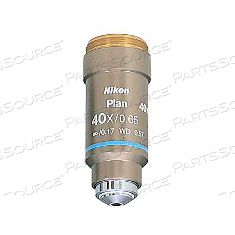 NIKON 40X PLAN ACHROMAT OBJECTIVE by Nikon Instruments NIKON 40X PLAN ACHROMAT OBJECTIVE by Nikon Instruments