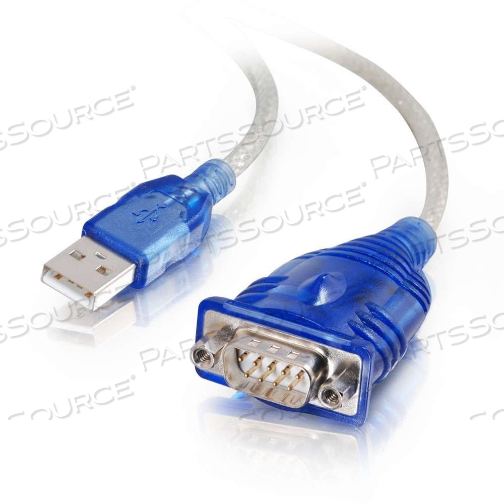 1.5FT USB TO DB9 SERIAL ADAPTER CABLE 