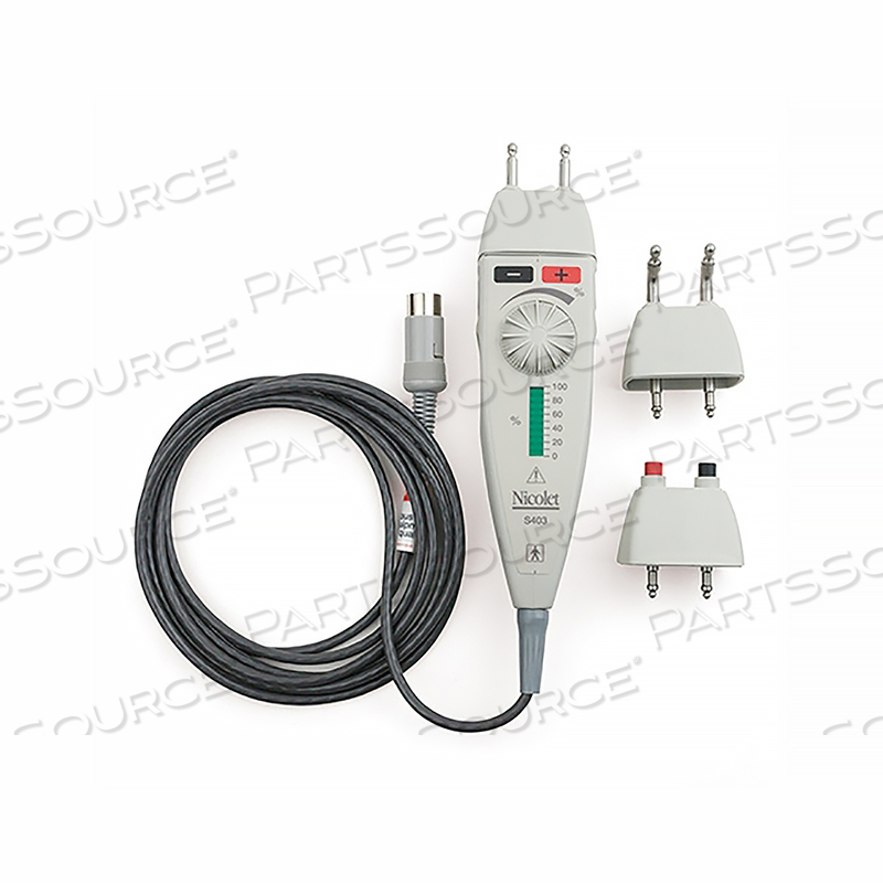 EMG STIMULATING PROBE SET NONSTERILE BIPOLAR STRAIGHT / BIPOAR ANGLED / BIPOLAR TOUCHPROOF TIP by Natus Medical EMG STIMULATING PROBE SET NONSTERILE BIPOLAR STRAIGHT / BIPOAR ANGLED / BIPOLAR TOUCHPROOF TIP by Natus Medical