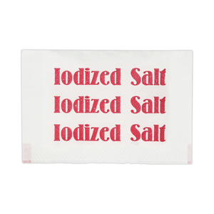 IODIZED SALT PACKETS, 0.75 G PACKET by Office Snax IODIZED SALT PACKETS, 0.75 G PACKET by Office Snax
