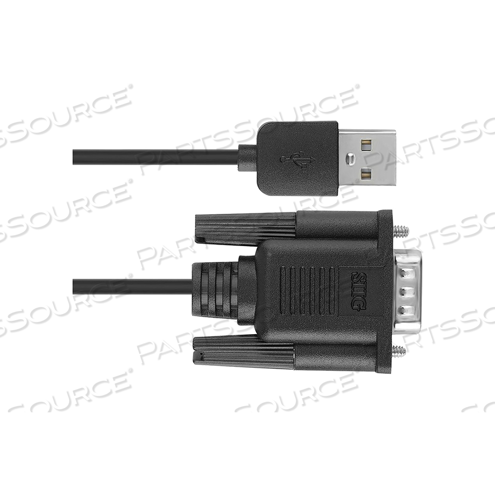 SIIG USB TO SERIAL ADAPTER, FTDI, SERIAL ADAPTER, USB 2.0, RS-232, TAA COMPLIANT by SIIG, Inc.