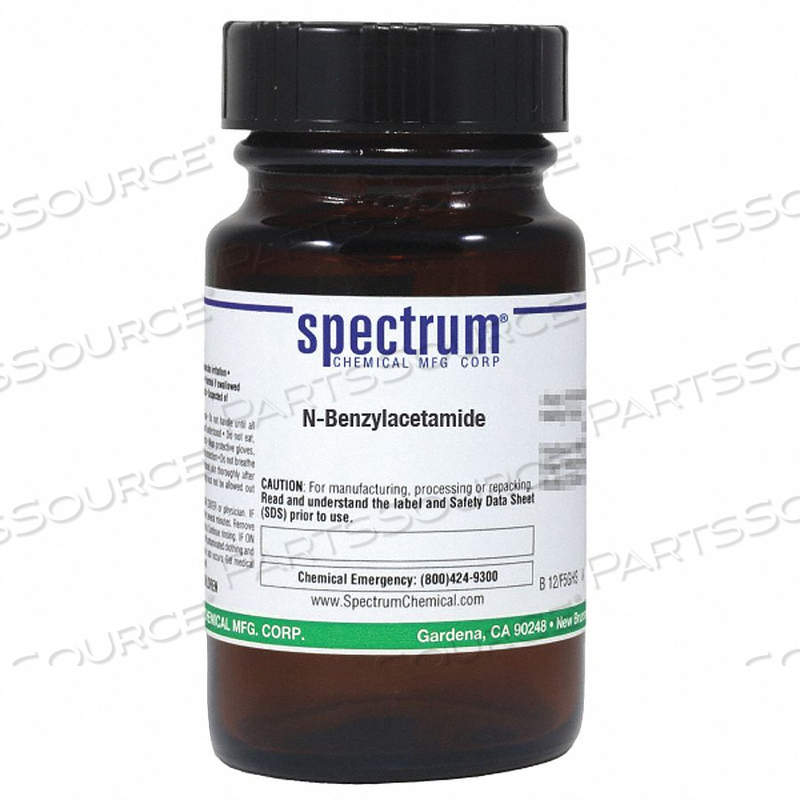 N-BENZYLACETAMIDE 25G CAS 588-46-5 by Spectrum