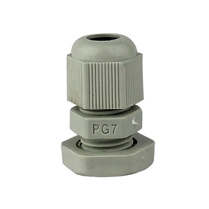 ENERTECH PG7 POLYAMIDE (NYLON) / BRASS LOCKNUT AND SEALING RING CABLE GLAND by Heyco Products Inc ENERTECH PG7 POLYAMIDE (NYLON) / BRASS LOCKNUT AND SEALING RING CABLE GLAND by Heyco Products Inc