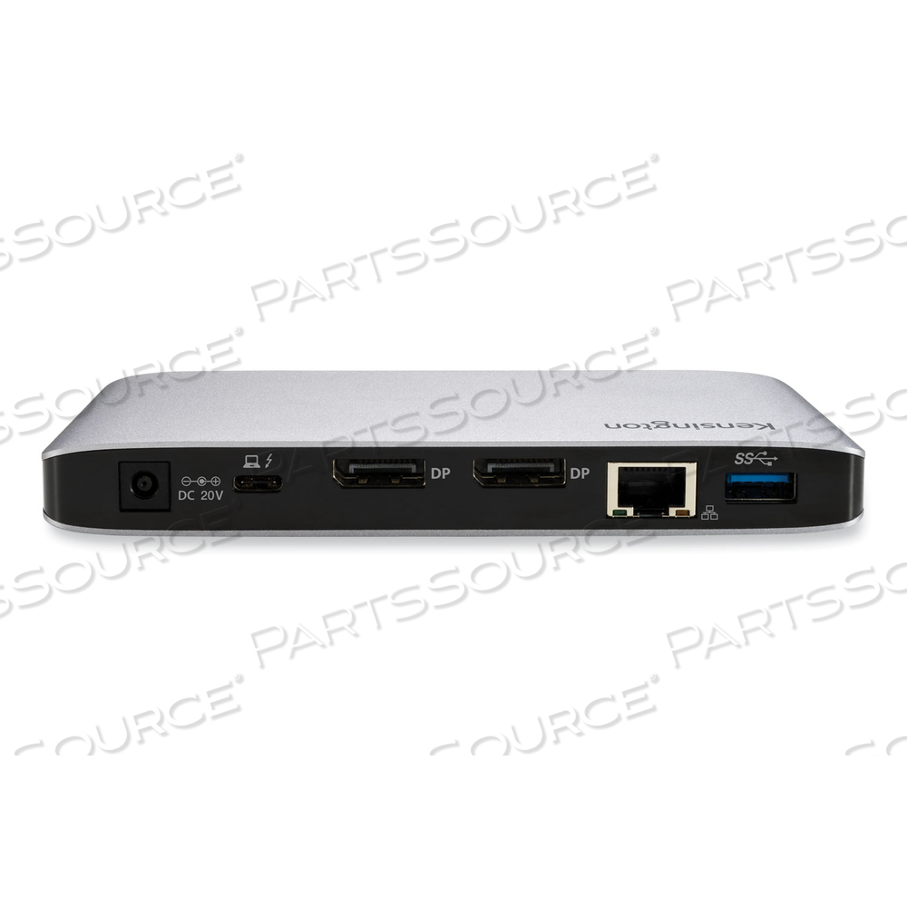 SD2480T THUNDERBOLT 3 DUAL 4K DOCKING STATION, SILVER/BLACK by Kensington Computer Products SD2480T THUNDERBOLT 3 DUAL 4K DOCKING STATION, SILVER/BLACK by Kensington Computer Products