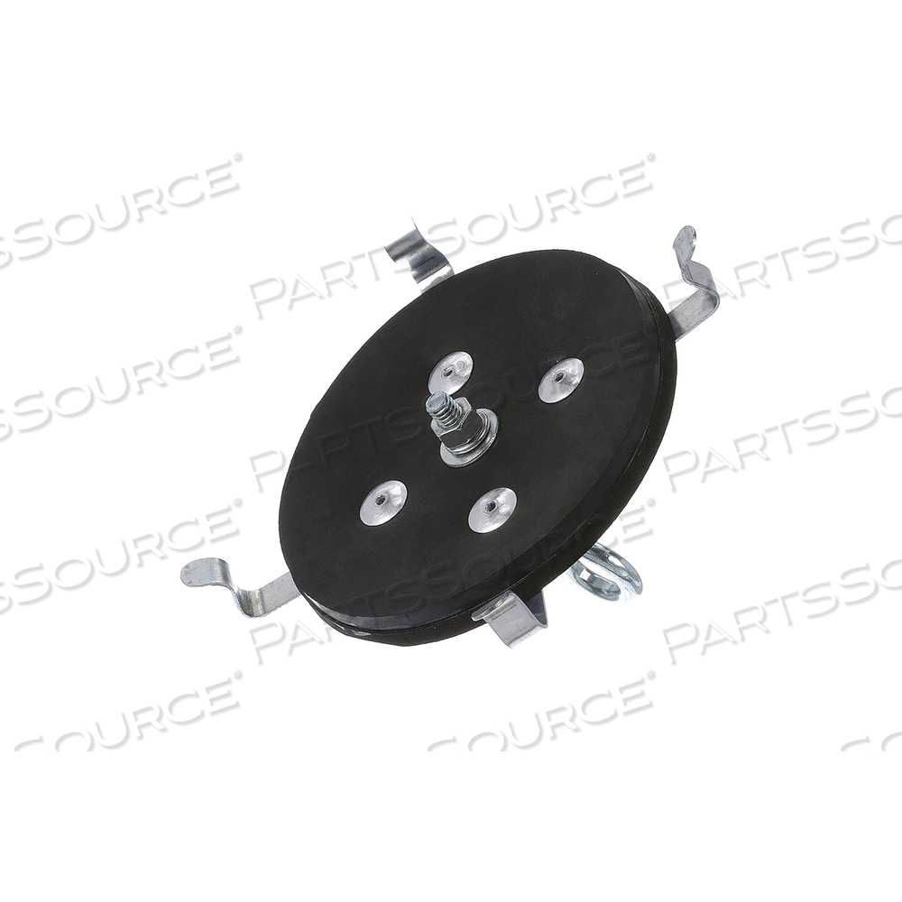 BLACK RUBBER EXHAUST FAN ACCESS PLUG by Component Hardware