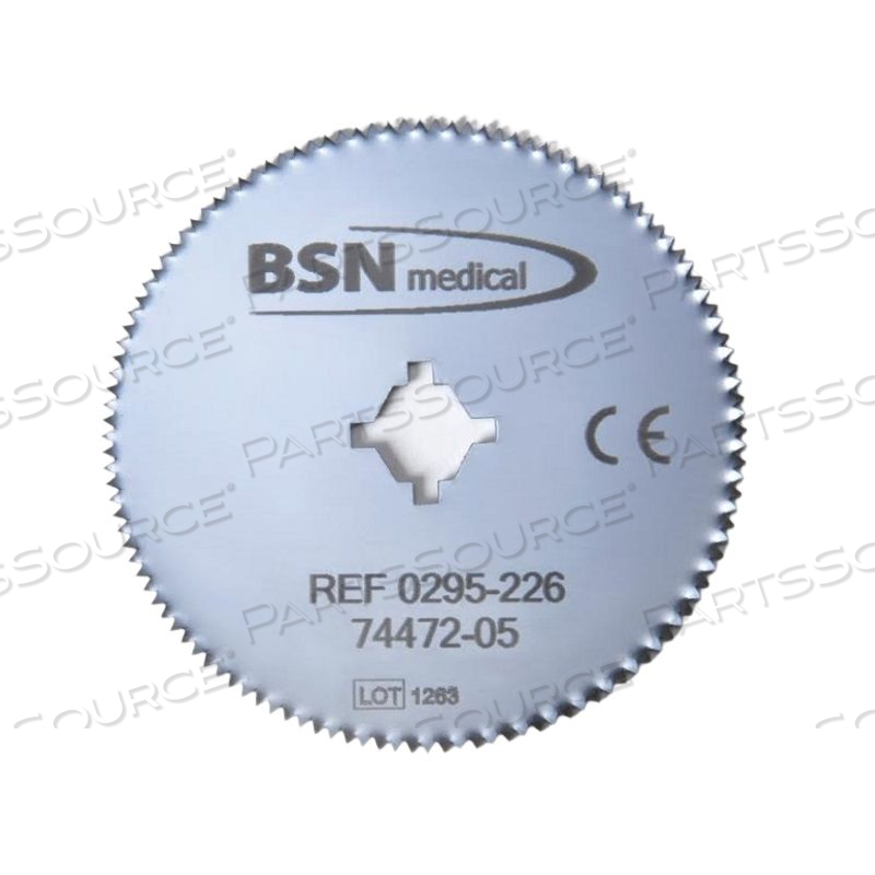 65MM DIA CUTTER BLADE FOR STRYKER 840 AMERICAN ORTHOPEDIC CAST SAW by BSN Medical Inc. 65MM DIA CUTTER BLADE FOR STRYKER 840 AMERICAN ORTHOPEDIC CAST SAW by BSN Medical Inc.