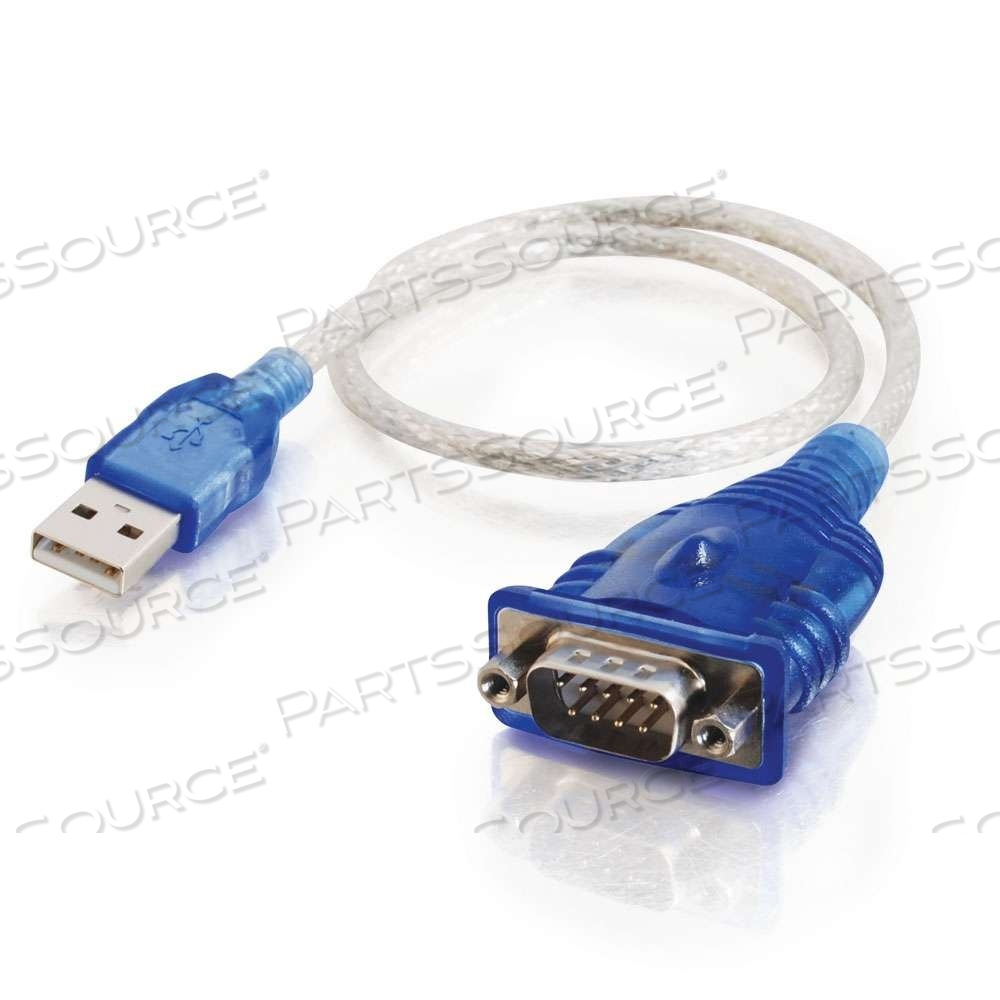 1.5FT USB TO DB9 SERIAL ADAPTER CABLE 