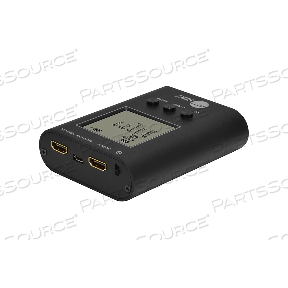 SIIG CE-H23P11-S1 HDMI TEST SIGNAL GENERATOR / ANALYZER, TAA COMPLIANT by SIIG, Inc. SIIG CE-H23P11-S1 HDMI TEST SIGNAL GENERATOR / ANALYZER, TAA COMPLIANT by SIIG, Inc.