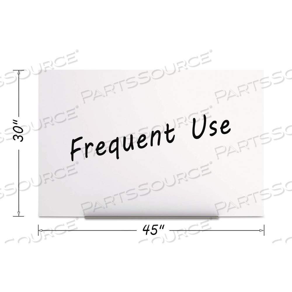 MAGNETIC DRY ERASE TILE BOARD, 29 1/2 X 45, WHITE SURFACE by MasterVision MAGNETIC DRY ERASE TILE BOARD, 29 1/2 X 45, WHITE SURFACE by MasterVision
