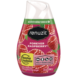 ADJUSTABLES AIR FRESHENER, FOREVER RASPBERRY, 7 OZ SOLID, 12/CARTON by Renuzit ADJUSTABLES AIR FRESHENER, FOREVER RASPBERRY, 7 OZ SOLID, 12/CARTON by Renuzit