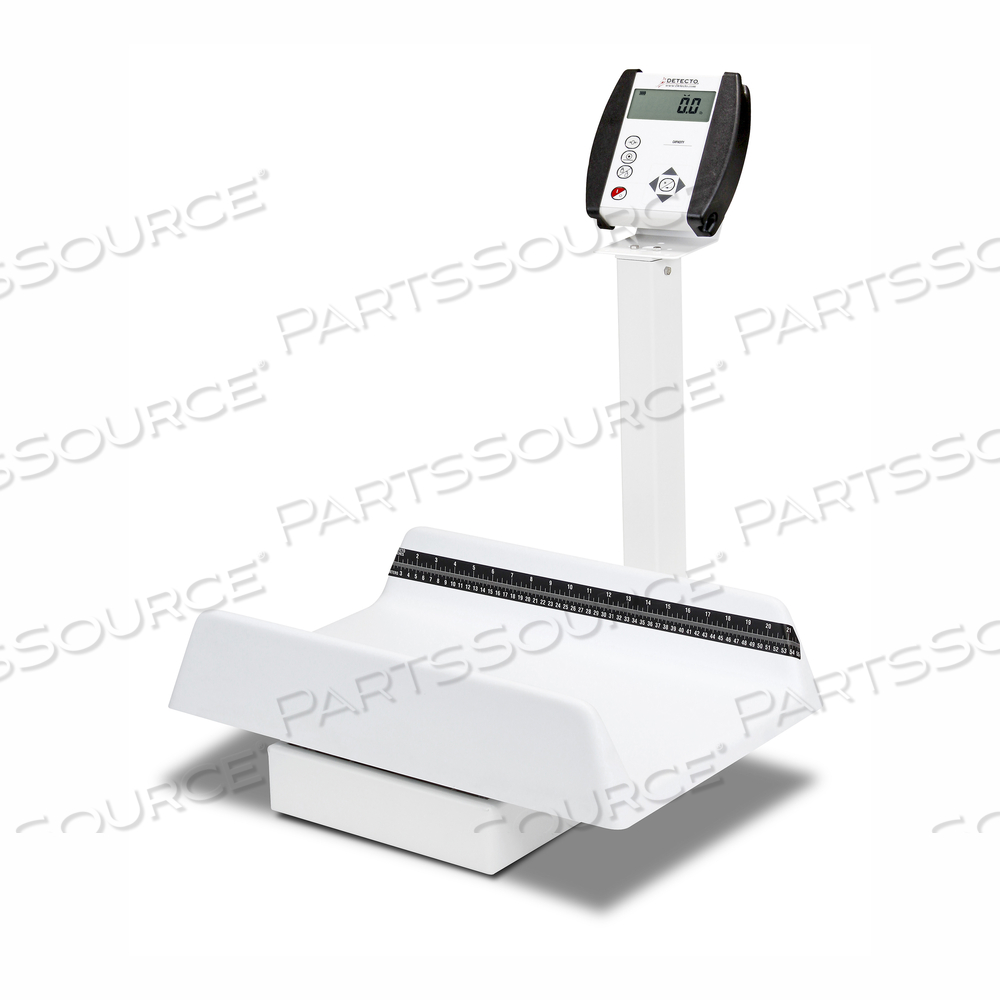 DIGITAL PEDIATRIC SCALE WITH BUILT-IN MEASURING TAPE by Detecto Scale / Cardinal Scale DIGITAL PEDIATRIC SCALE WITH BUILT-IN MEASURING TAPE by Detecto Scale / Cardinal Scale