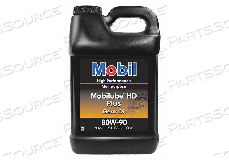 MOBILUBE HD PLUS 80W90 GEAR OIL 2.5 GAL. by Mobil MOBILUBE HD PLUS 80W90 GEAR OIL 2.5 GAL. by Mobil