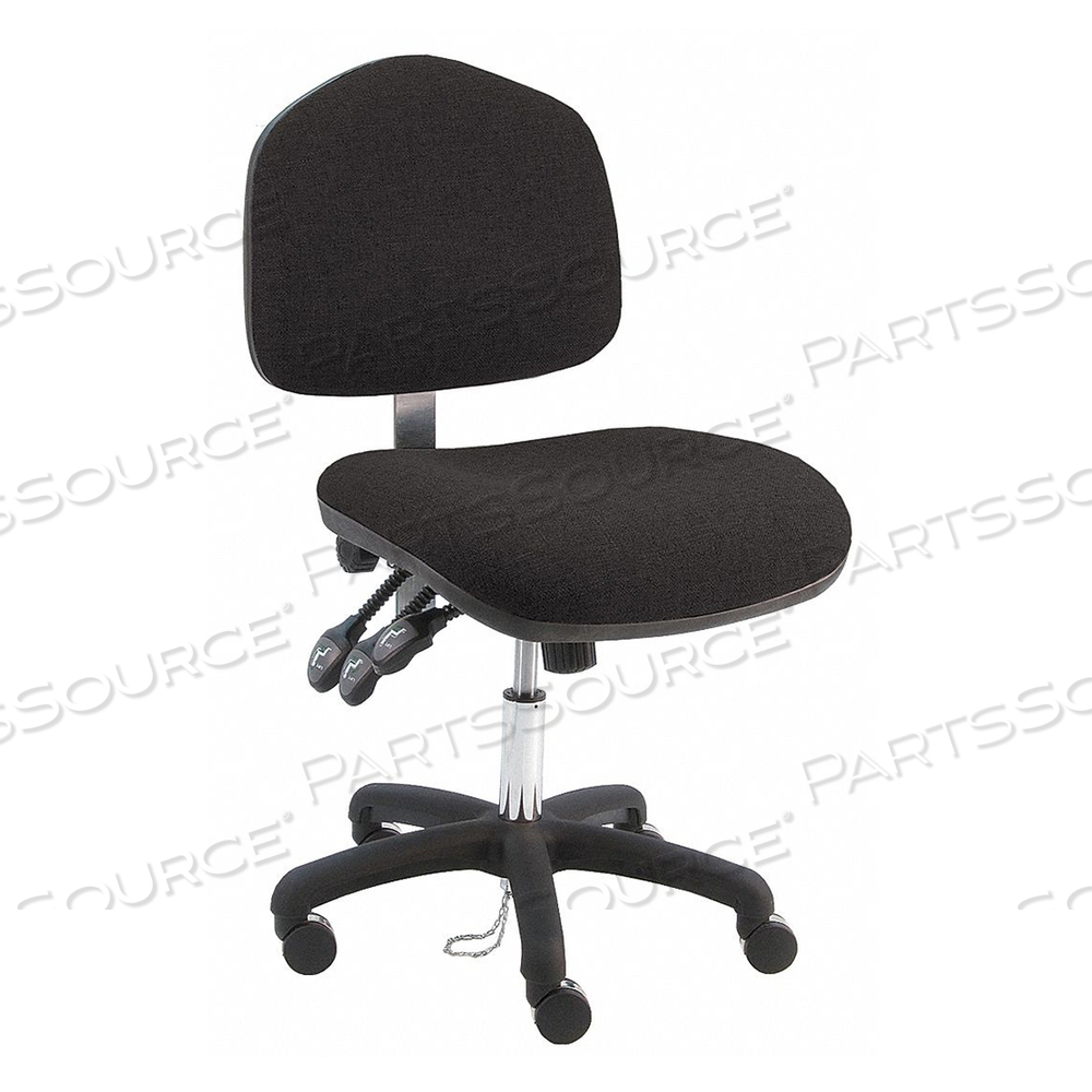 ERGONOMIC CHAIR FABRIC BLACK by Benchpro ERGONOMIC CHAIR FABRIC BLACK by Benchpro
