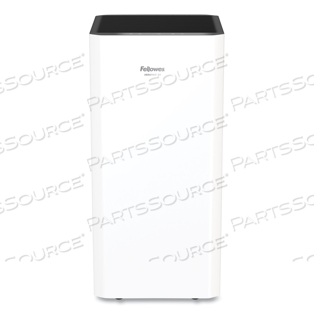 AERAMAX SV AIR PURIFIER, 1,500 SQ FT ROOM CAPACITY, WHITE/BLACK by Fellowes