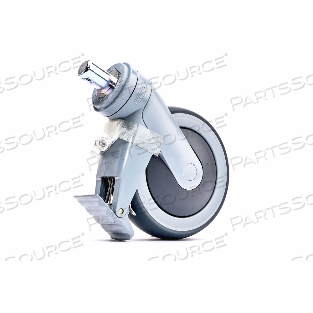FIXED LOCKING NON-CONDUCTIVE SINGLE CASTER WHEEL by GE Healthcare