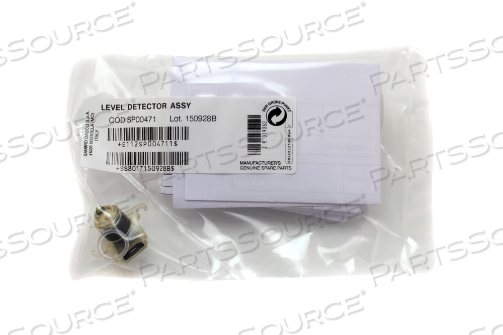 LEVEL DETECTOR ASSEMBLY by Vantive US Healthcare LLC LEVEL DETECTOR ASSEMBLY by Vantive US Healthcare LLC