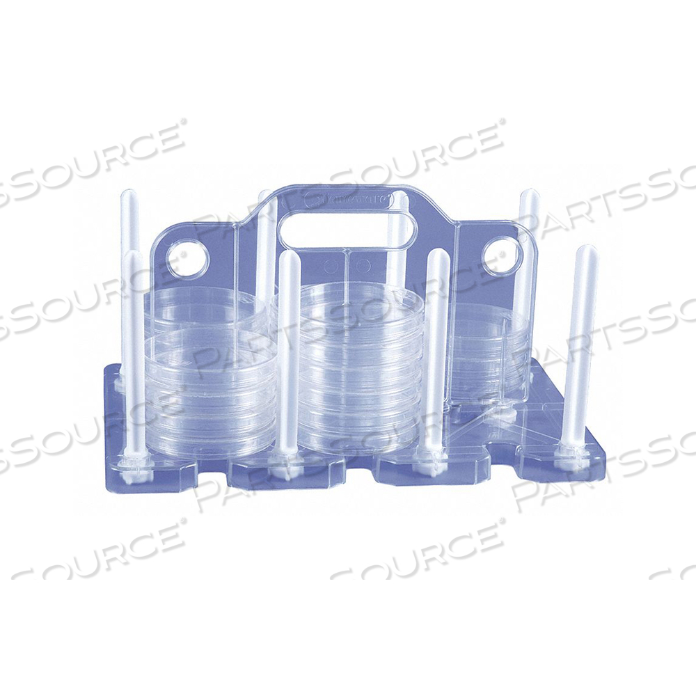 RACK PETRI DISH 6 SLOTS by Bel-Art Products RACK PETRI DISH 6 SLOTS by Bel-Art Products