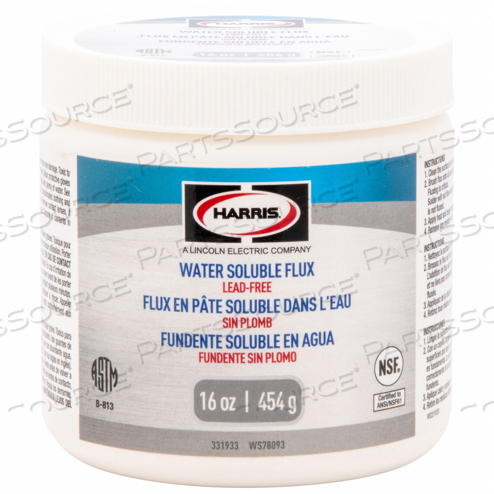 HARRIS 16OZ JAR SOLDER PASTE by Harris