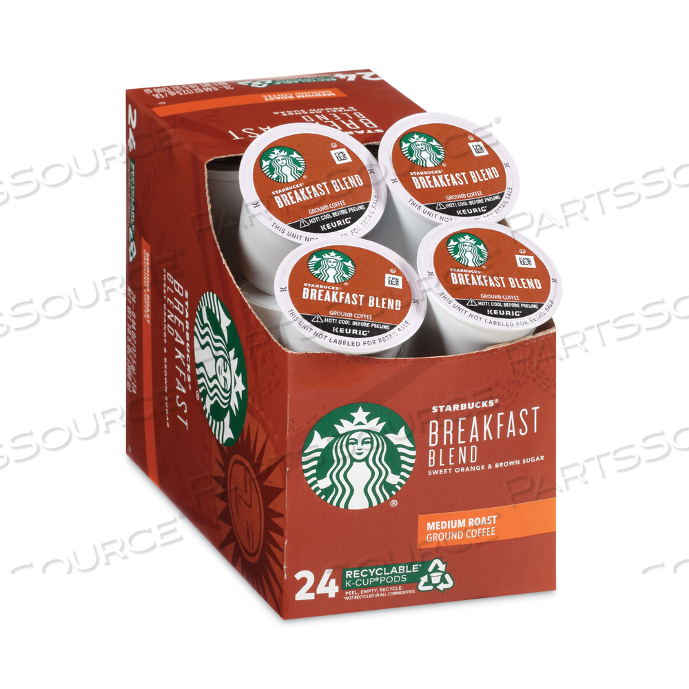 BREAKFAST BLEND COFFEE K-CUPS by Starbucks BREAKFAST BLEND COFFEE K-CUPS by Starbucks