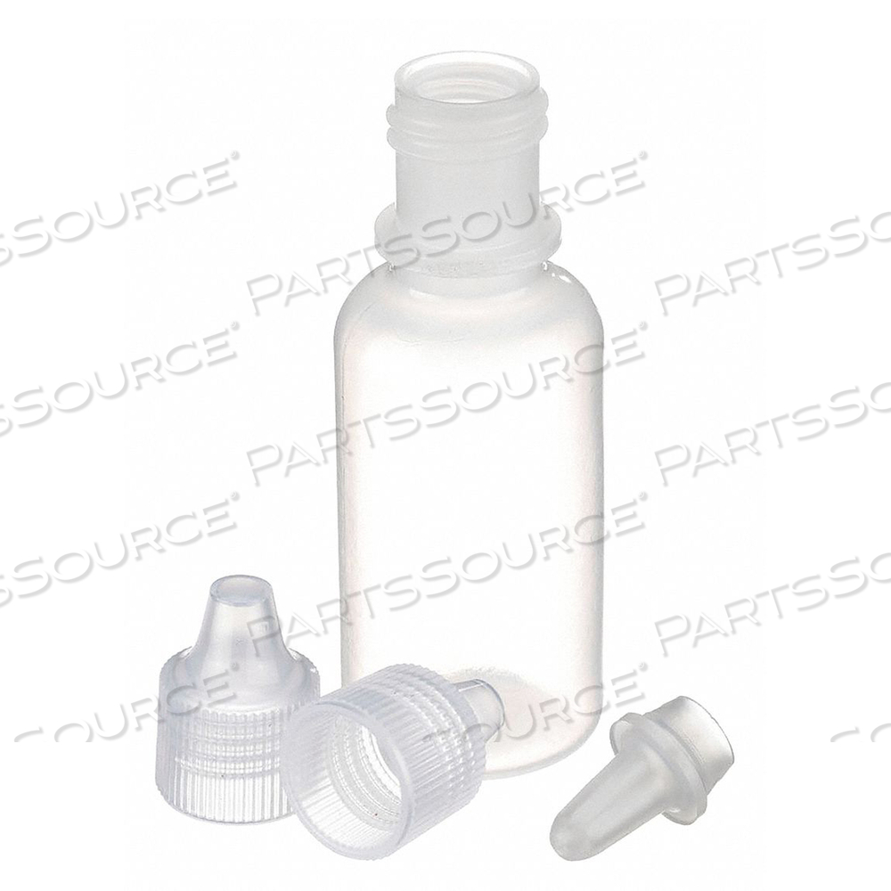 DROPPER BOTTLE 78 MM H 25 MM DIA PK144 by Wheaton