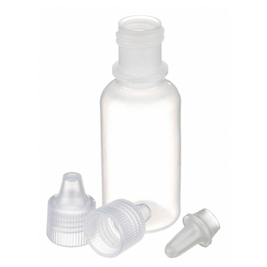 DROPPER BOTTLE 78 MM H 25 MM DIA PK144 by Wheaton