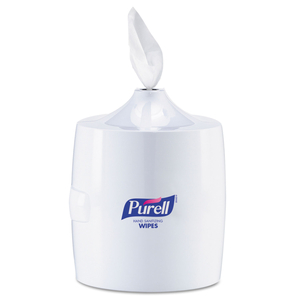 HAND SANITIZER WIPES WALL MOUNT DISPENSER, 1,200/1,500 WIPE CAPACITY, 13.3 X 11 X 10.88, WHITE by Purell HAND SANITIZER WIPES WALL MOUNT DISPENSER, 1,200/1,500 WIPE CAPACITY, 13.3 X 11 X 10.88, WHITE by Purell