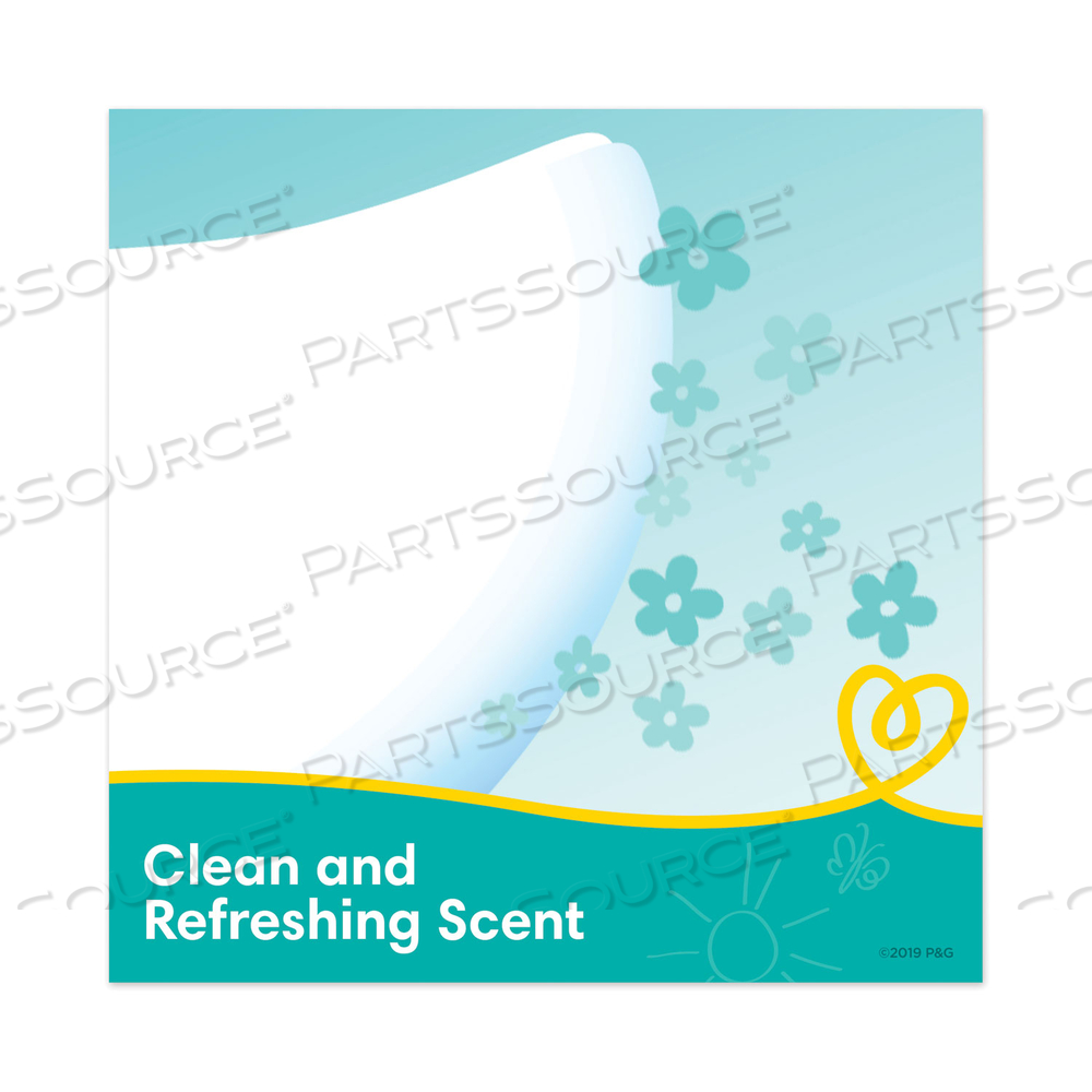 COMPLETE CLEAN BABY WIPES, 1-PLY, BABY FRESH, 72 WIPES/PACK by Pampers COMPLETE CLEAN BABY WIPES, 1-PLY, BABY FRESH, 72 WIPES/PACK by Pampers