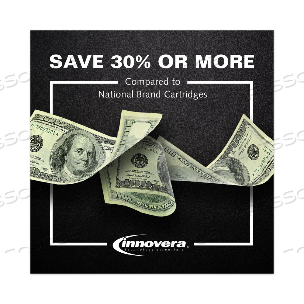 REMANUFACTURED BLACK INK, REPLACEMENT FOR 56 (C6656AN), 450 PAGE-YIELD by Innovera