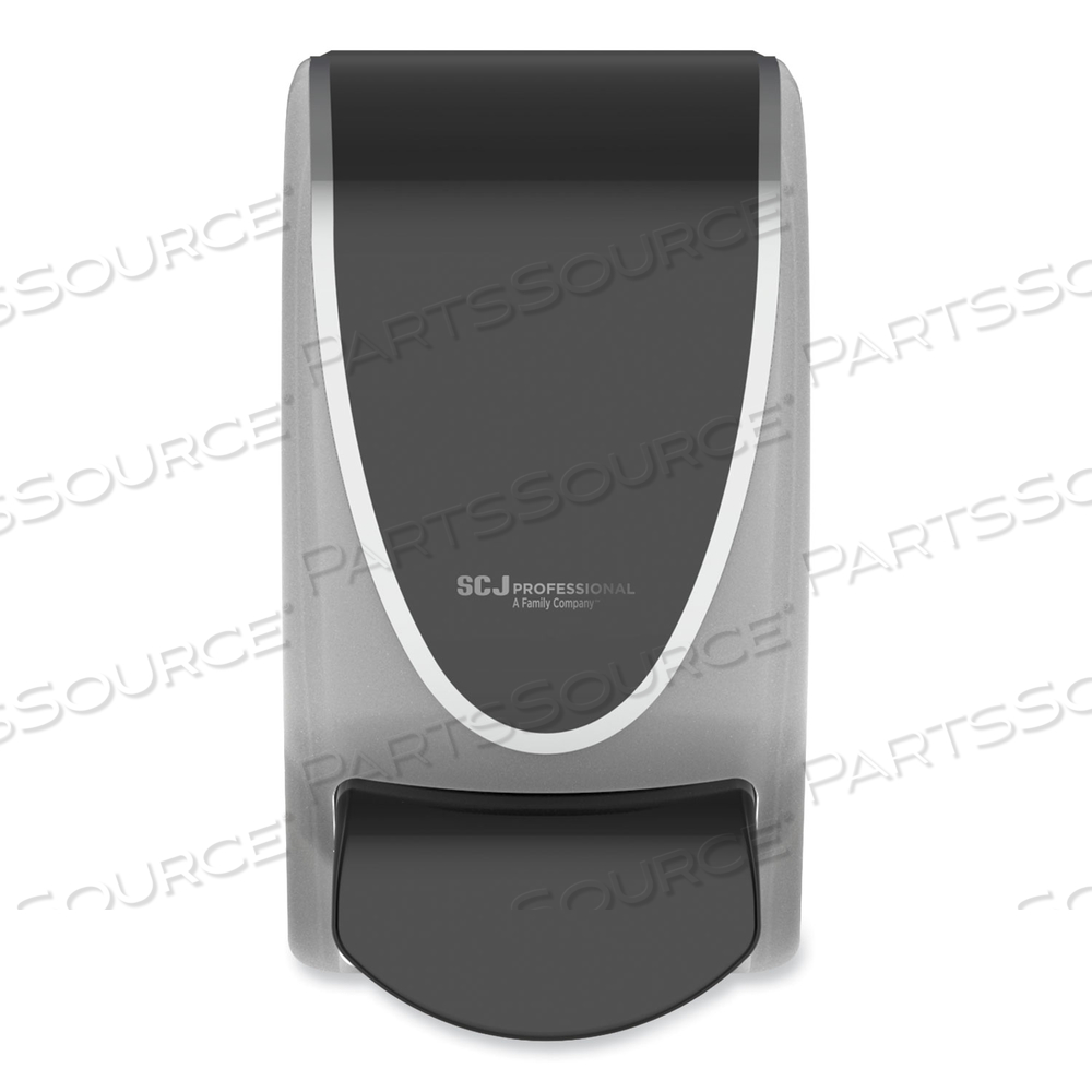 TRANSPARENT MANUAL DISPENSER, 1 L, 4.92 X 4.5 X 9.25, BLACK/CHROME by SC Johnson