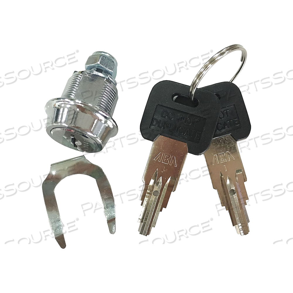 SILVER LOCK AND KEY SET by Westward
