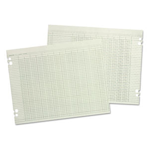 ACCOUNTING SHEETS, 30 COLUMNS, 11 X 17, GREEN, LOOSE SHEET by Wilson Jones ACCOUNTING SHEETS, 30 COLUMNS, 11 X 17, GREEN, LOOSE SHEET by Wilson Jones
