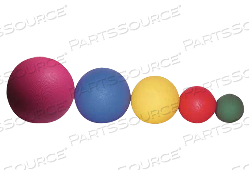 GYMNIC HEAVYMED MEDICINE BALL, SET OF 5: 1, 2, 5, 7 & 9 LBS by Ideal Products