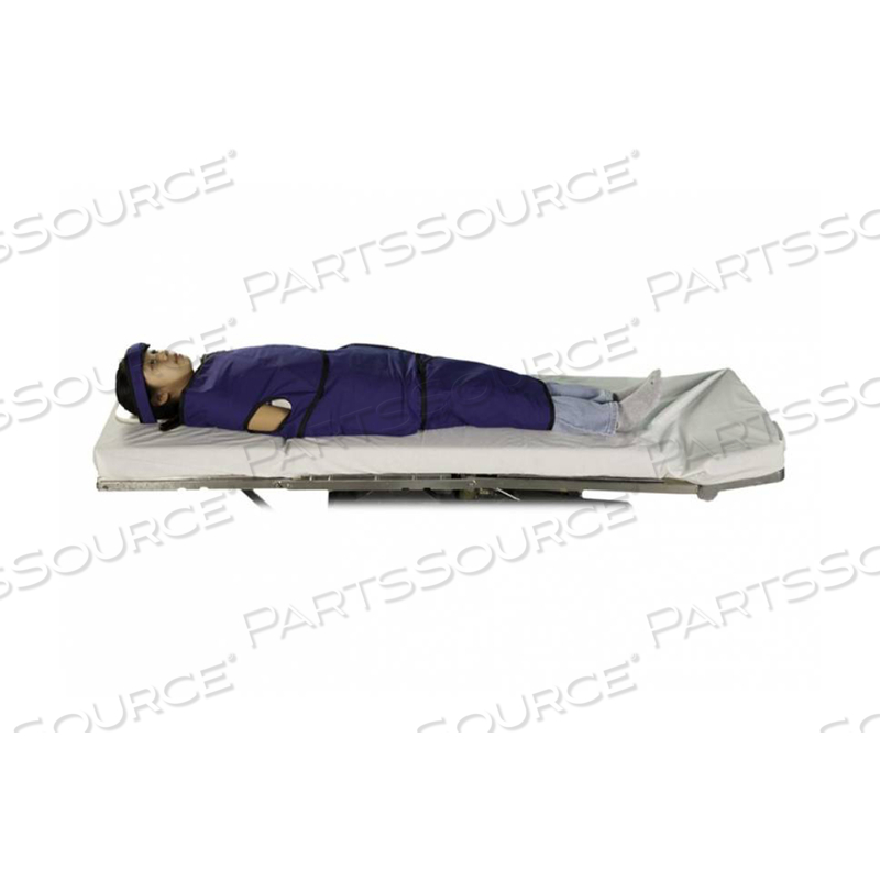 48 L X 11IN W (6-12 YEARS OLD) LARGE PAPOOSE BOARD FOR MRI SAFE RADIOLUCENT by Universal Medical Inc. 48 L X 11IN W (6-12 YEARS OLD) LARGE PAPOOSE BOARD FOR MRI SAFE RADIOLUCENT by Universal Medical Inc.