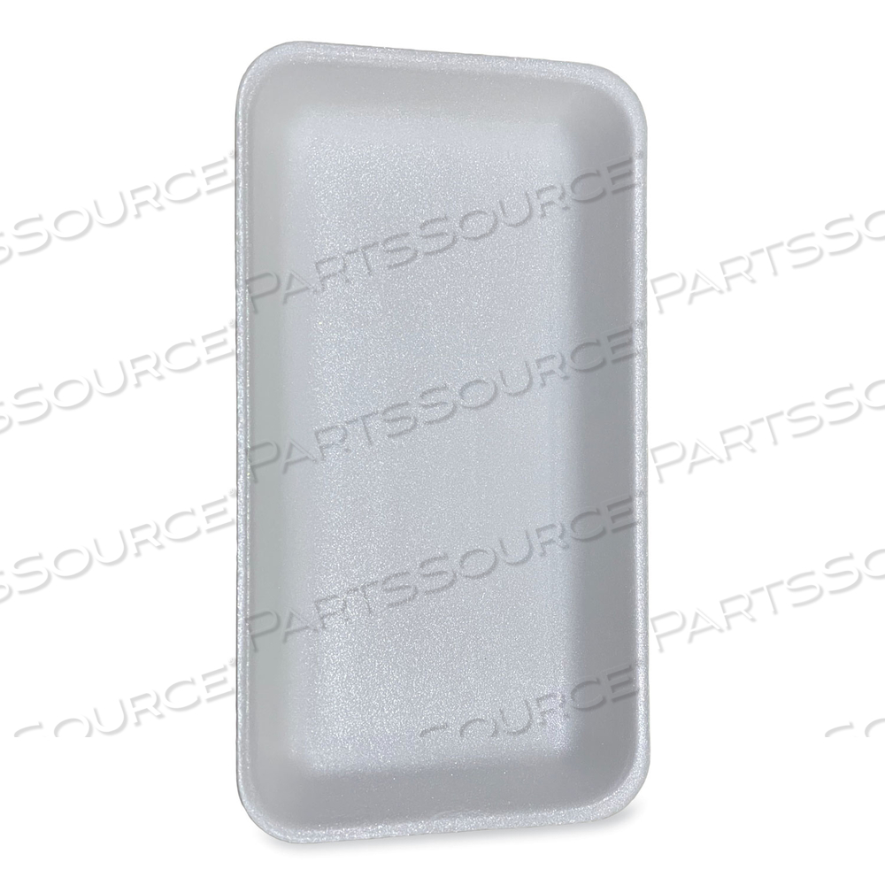 MEAT TRAYS, #15P, 14.44 X 7.88 X 1.37, WHITE by Genpak