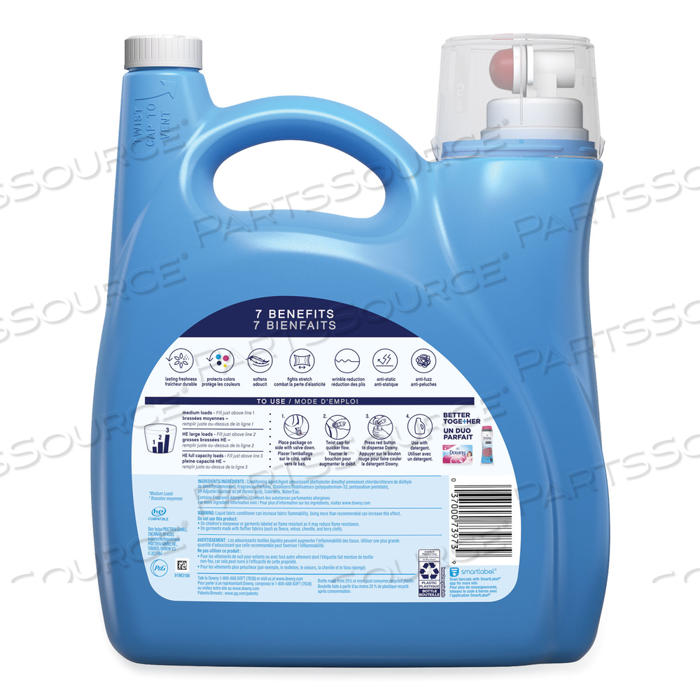 LIQUID FABRIC SOFTENER, APRIL FRESH, 164 OZ BOTTLE by Downy