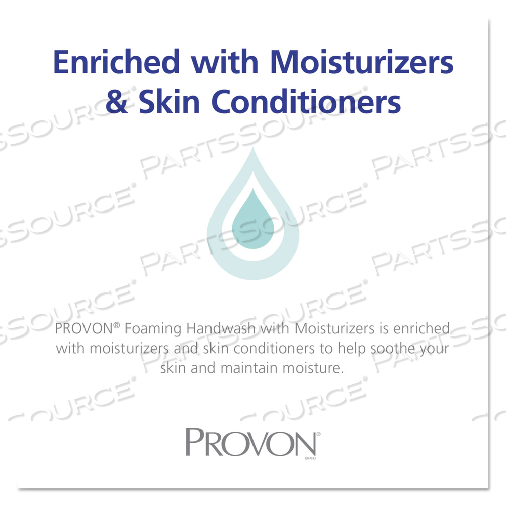 FOAMING HANDWASH WITH MOISTURIZERS, CRANBERRY SCENT, 1,250 ML REFILL by Provon FOAMING HANDWASH WITH MOISTURIZERS, CRANBERRY SCENT, 1,250 ML REFILL by Provon