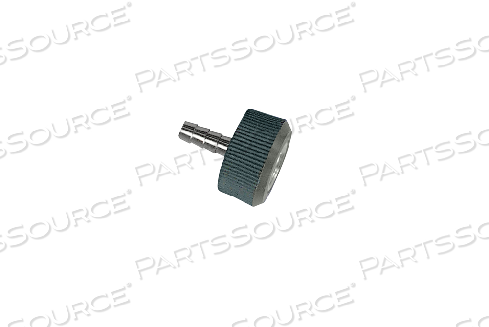 NIPPLE ASSEMBLY, DISS FEMALE HAND TIGHT, 1/4IN SIZE, DOMESTIC (US) COLOR TYPE, AIR GAS TYPE, HOSE BARB OUTER CONNECTION TYPE by Precision Medical, Inc. NIPPLE ASSEMBLY, DISS FEMALE HAND TIGHT, 1/4IN SIZE, DOMESTIC (US) COLOR TYPE, AIR GAS TYPE, HOSE BARB OUTER CONNECTION TYPE by Precision Medical, Inc.