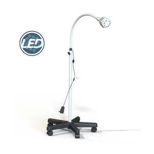 7W 100-240VAC 50/60HZ GLEAMER LED WIDE BEAM FLOOR EXAM LIGHT by Burton Medical