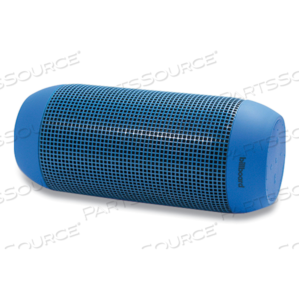 WATER-RESISTANT BLUETOOTH SPEAKER, BLUE by Billboard WATER-RESISTANT BLUETOOTH SPEAKER, BLUE by Billboard