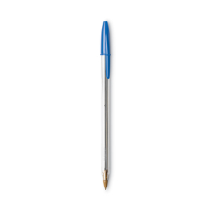 CRISTAL XTRA SMOOTH BALLPOINT PEN, STICK, MEDIUM 1 MM, BLUE INK, CLEAR BARREL by BIC CRISTAL XTRA SMOOTH BALLPOINT PEN, STICK, MEDIUM 1 MM, BLUE INK, CLEAR BARREL by BIC