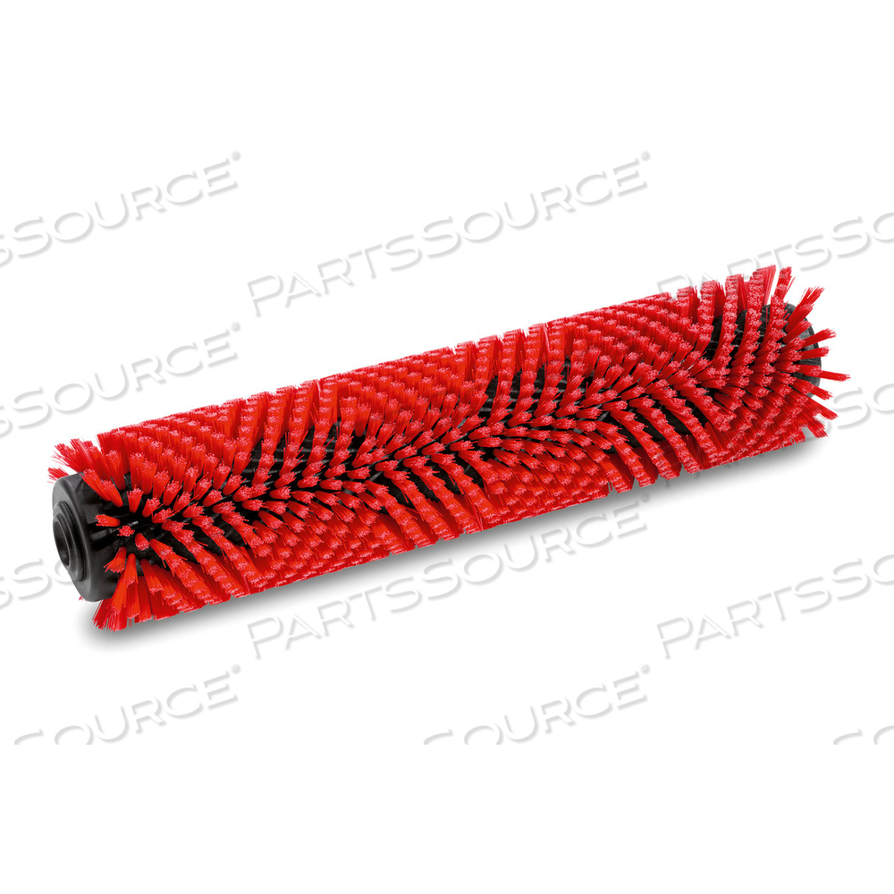22IN L RED MEDIUM STIFF BRISTLES CYLINDRICAL ROLLER BRUSH by Karcher North America, Inc