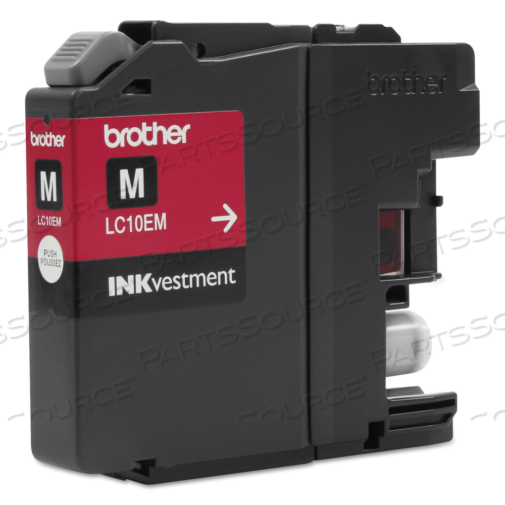 LC10EM INKVESTMENT SUPER HIGH-YIELD INK, 1,200 PAGE-YIELD, MAGENTA by Brother