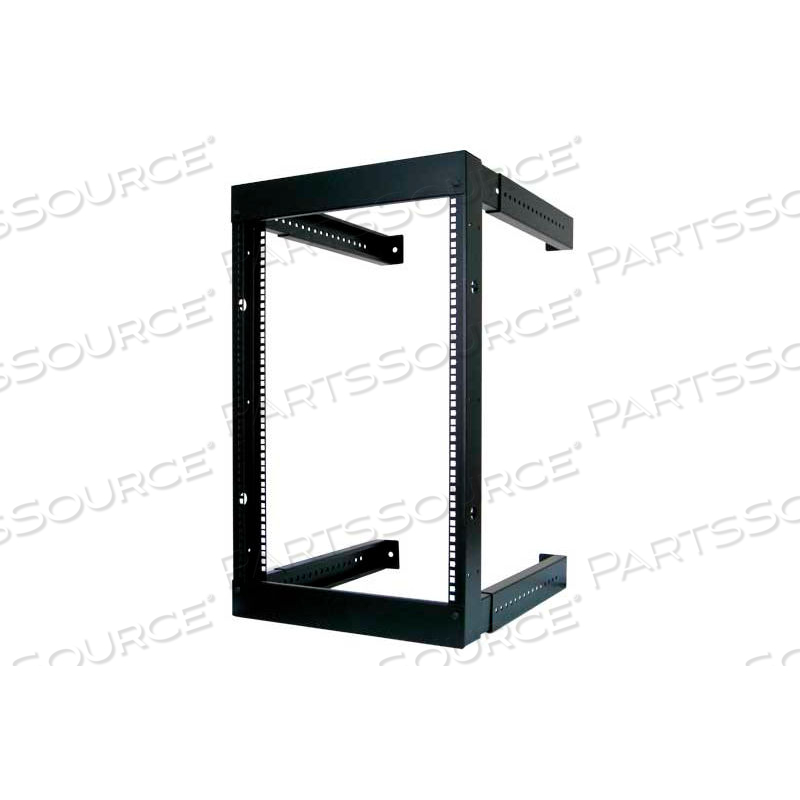 VERTICAL CABLE, 16U WALL MOUNT OPEN FIXED RACK by Chiptech, Inc Dba Vertical Cable