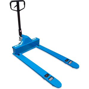 MANUAL 4-WAY PALLET JACK TRUCK - 3300 LB. CAPACITY - 33" X 48" by Blue Giant Equipment Corp.