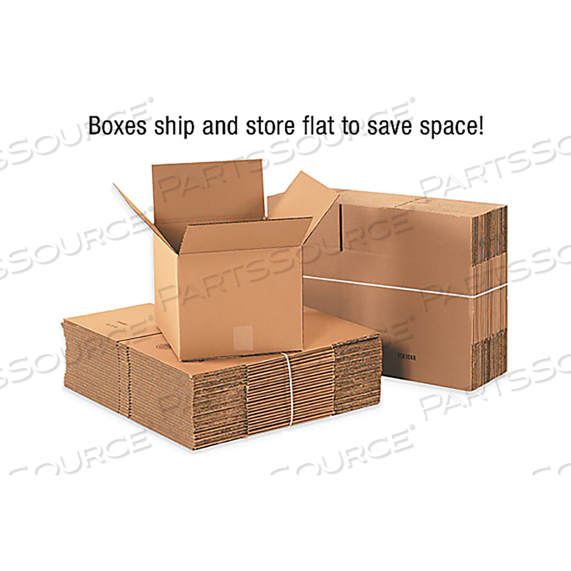 KRAFT MULTI-DEPTH CORRUGATED BOXES - 8 IN by BOX Partners (Box Acquisitions, LLC)